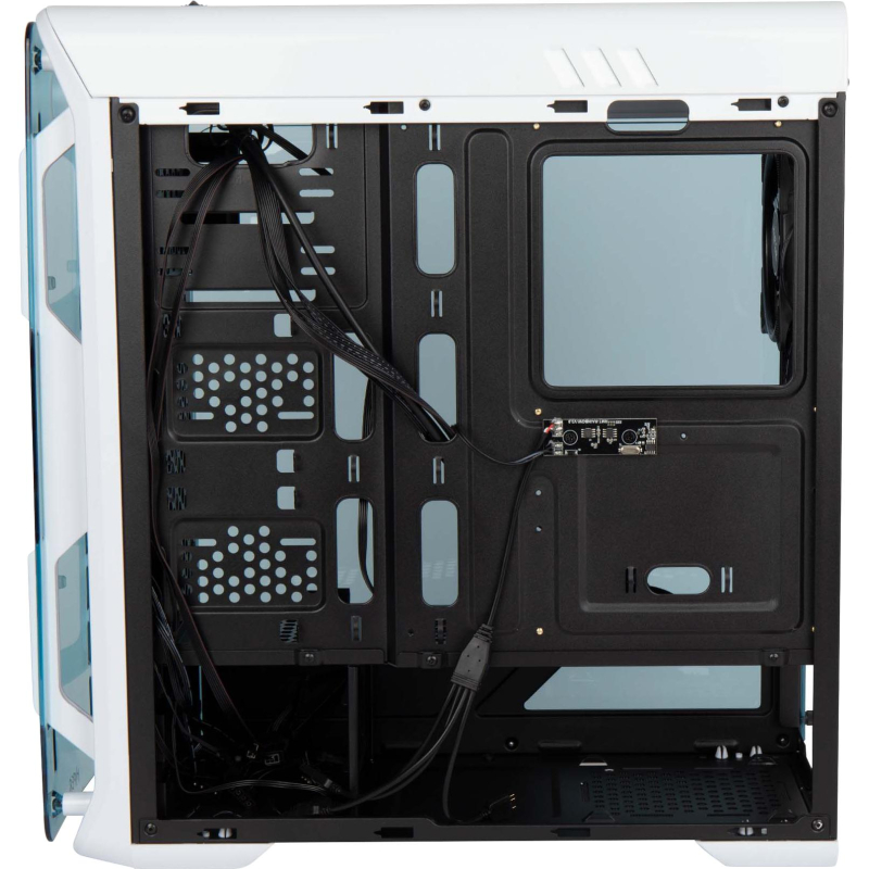 Корпус Hiper OW белый без БП ATX 2x120mm 2xUSB2.0 1xUSB3.0 - фото 6