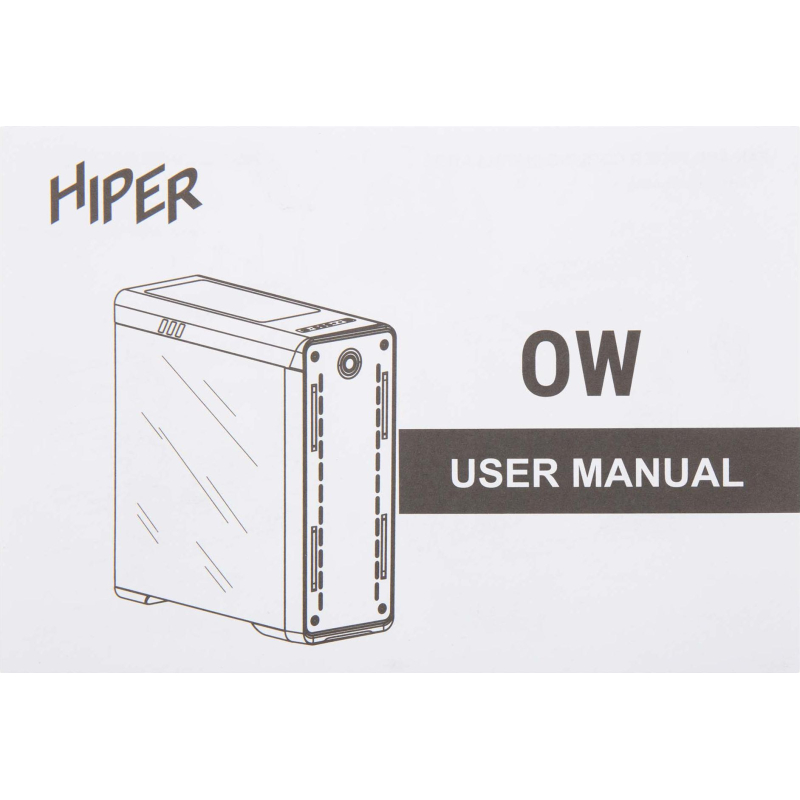Корпус Hiper OW белый без БП ATX 2x120mm 2xUSB2.0 1xUSB3.0 - фото 10