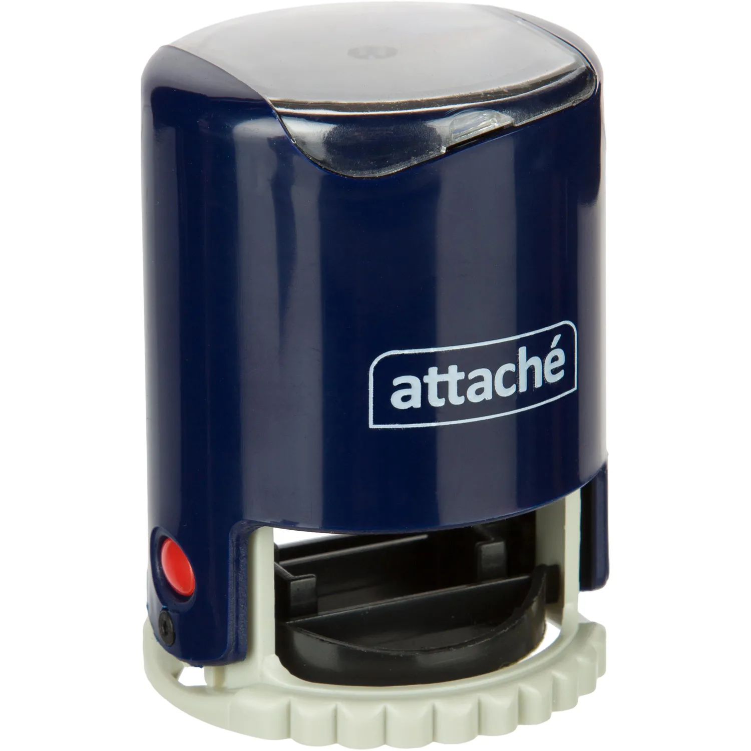 Оснастка для печати круглая Attache R40 синяя 9140 - фото 3
