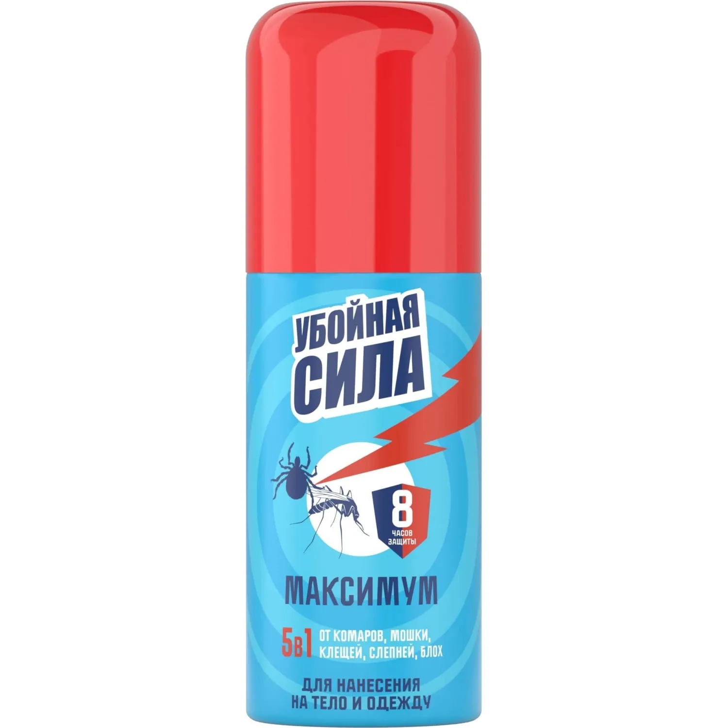 Средство от насекомых Убойная сила Maximum от комаров/клещей/мошки, 100см3 - фото 1