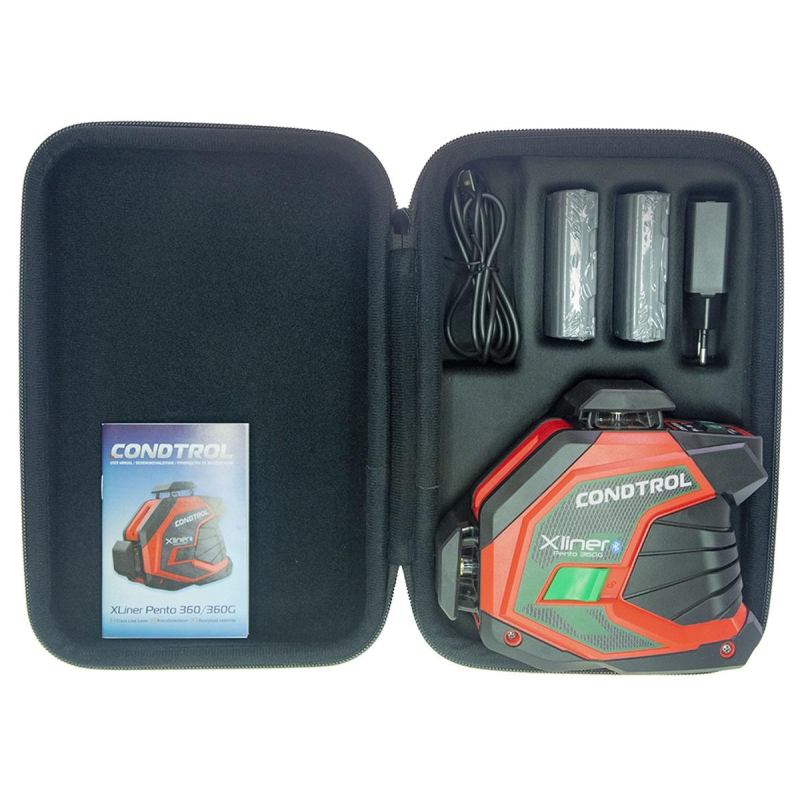 Нивелир лазерный CONDTROL XLiner Pento 360G - фото 4