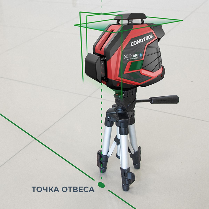 Нивелир лазерный CONDTROL XLiner Pento 360G - фото 9