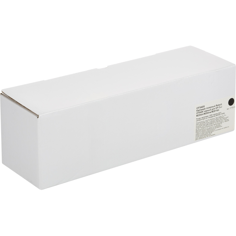 Картридж лазерный Retech CF540X чер. для HP CLJ M254dn/M280nw/M281fdn - фото 4