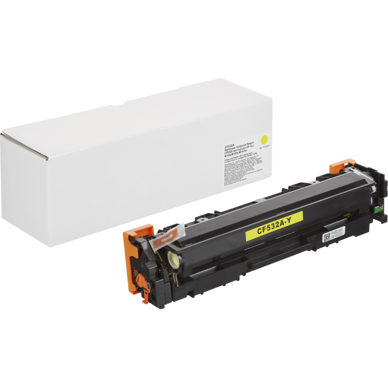 Картридж лазерный Retech CF532A жел. для HP CLJ M154a/M180n/M181fw - фото 1