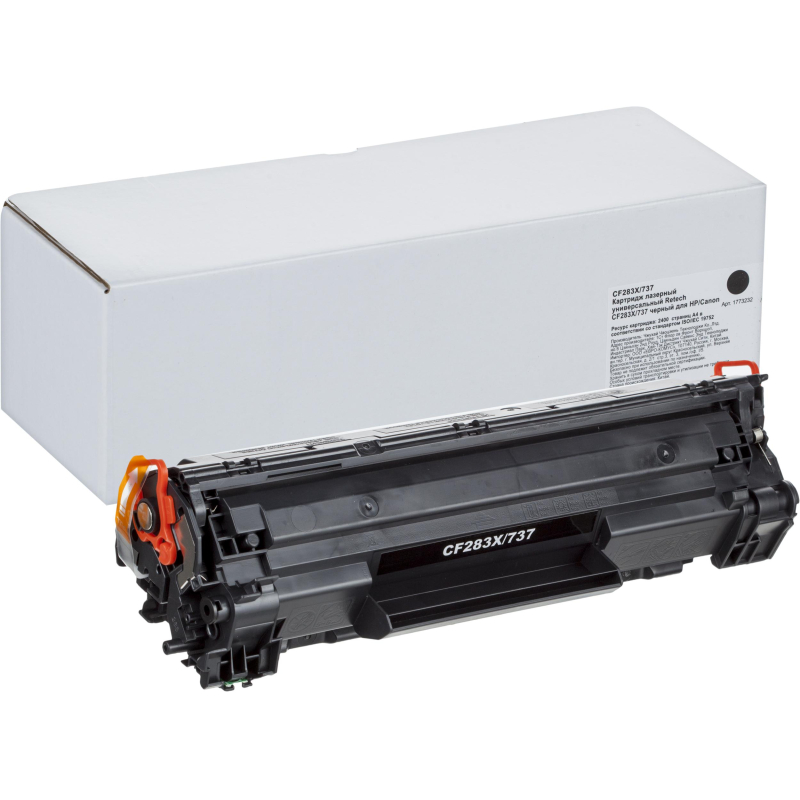 Картридж лазерный универсальный Retech CF283X/737 чер. для HP/Canon - фото 1