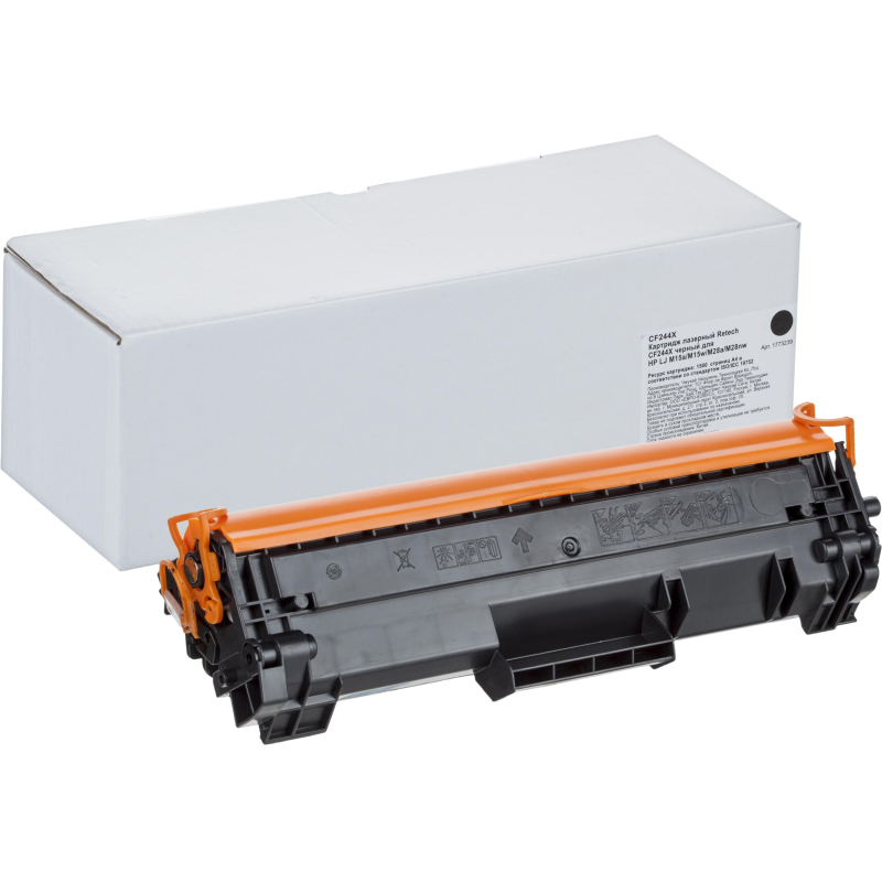 Картридж лазерный 44A Retech CF244X чер. для HP LJ M15a/M15w/M28a/M28nw - фото 1