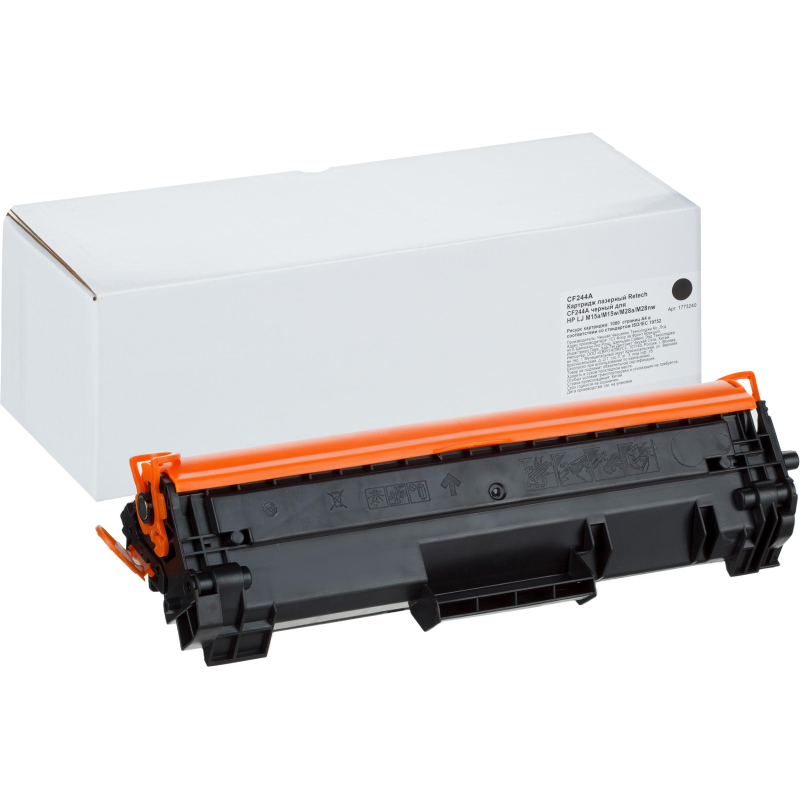 Картридж лазерный 44A Retech CF244A чер. для HP LJ M15a/M15w/M28a/M28nw - фото 1