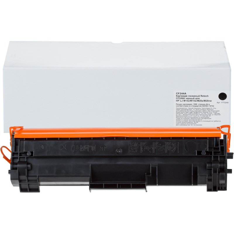 Картридж лазерный 44A Retech CF244A чер. для HP LJ M15a/M15w/M28a/M28nw - фото 2