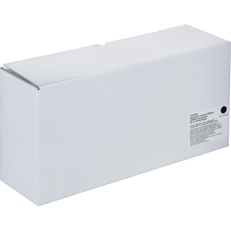 Картридж лазерный Retech CE505A чер. для HP LJ 2055n/2055dn - фото 5