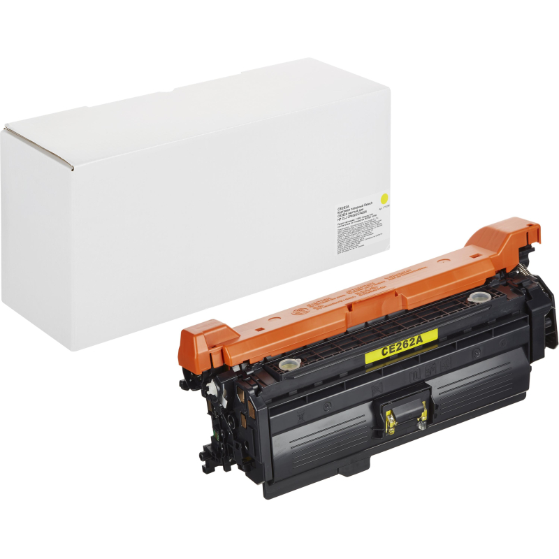 Картридж лазерный Retech CE262A жел. для HP CLJ CP4025/CP4525 - фото 1