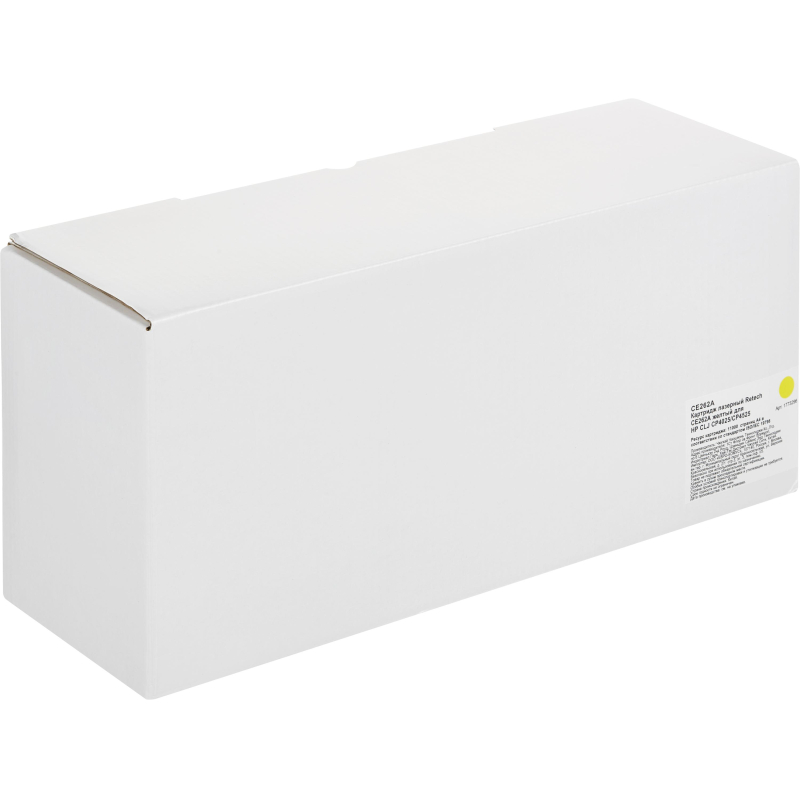Картридж лазерный Retech CE262A жел. для HP CLJ CP4025/CP4525 - фото 4