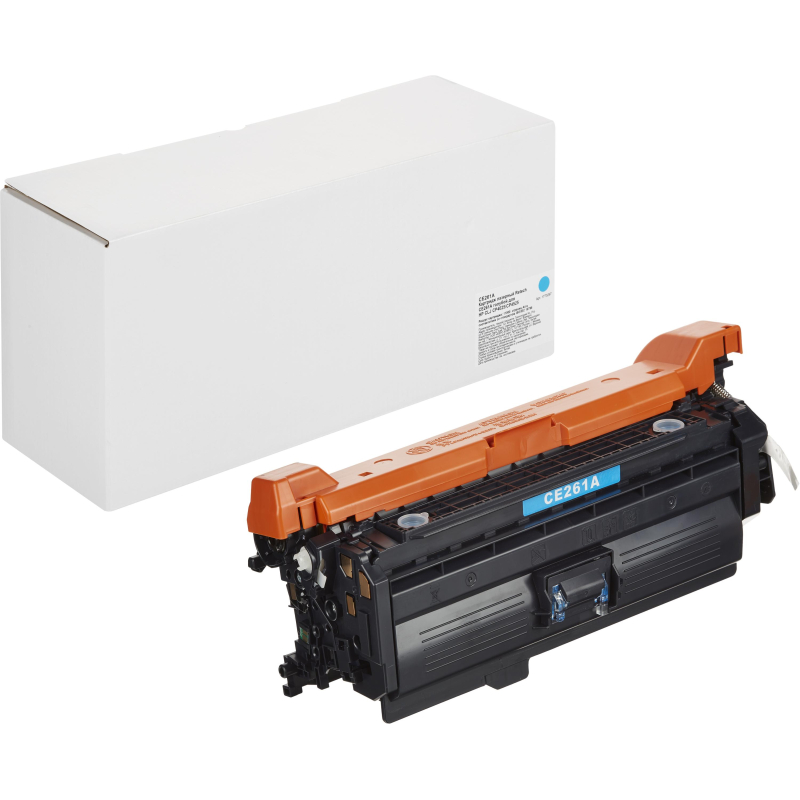 Картридж лазерный Retech CE261A гол. для HP CLJ CP4025/CP4525 - фото 1
