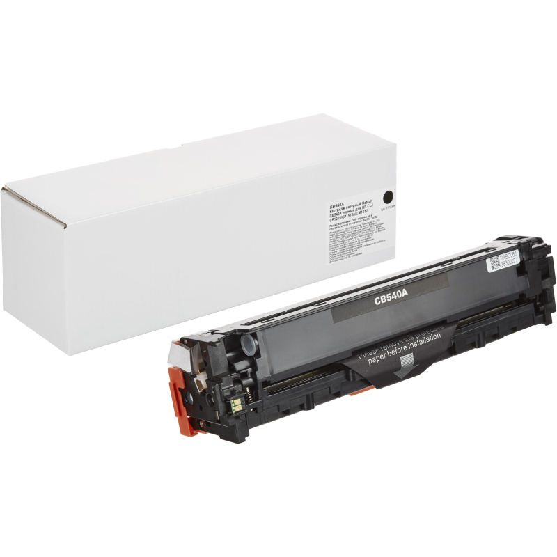 Картридж лазерный Retech CB540A чер. для HP CLJ CP1215/CP1515n/CM1312 - фото 1