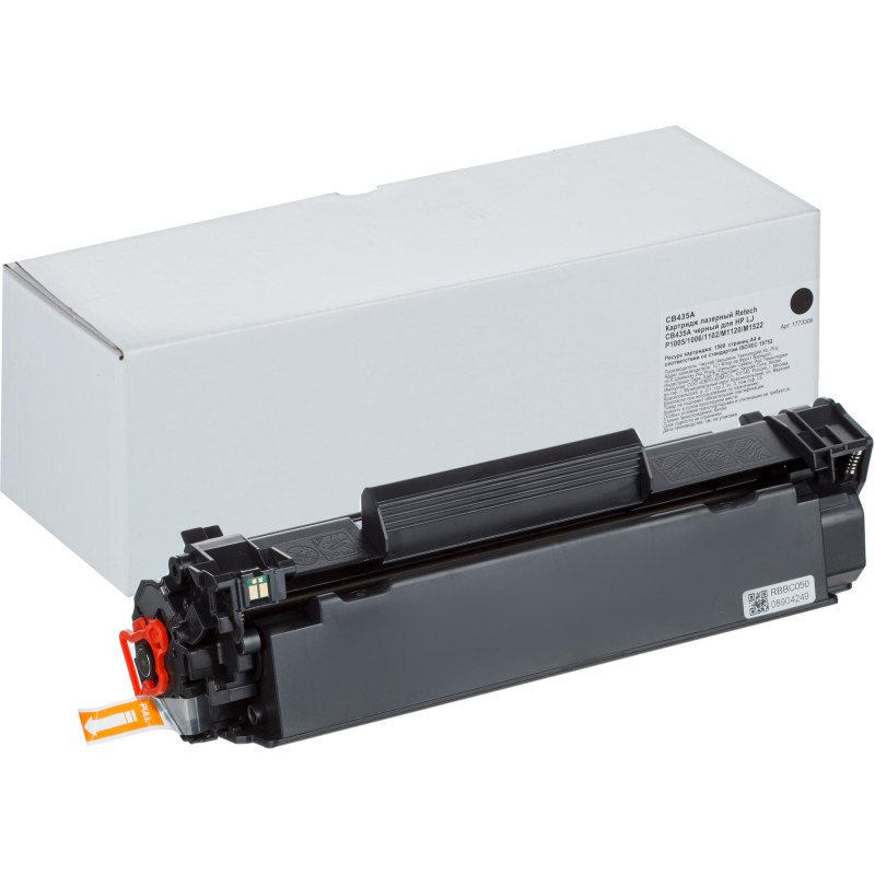 Картридж лазерный Retech CB435A чер. для HP LJ P 1005/1006/1102/M1120/M1522 - фото 1