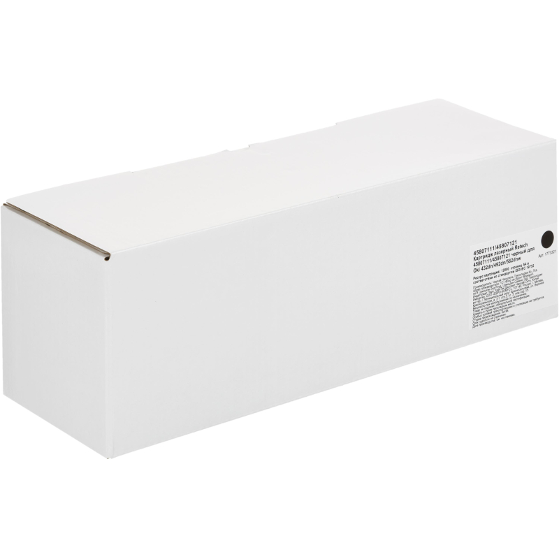 Картридж лазерный Retech 45807111/45807121 чер. для Oki 432dn/492dn/562dnw - фото 4