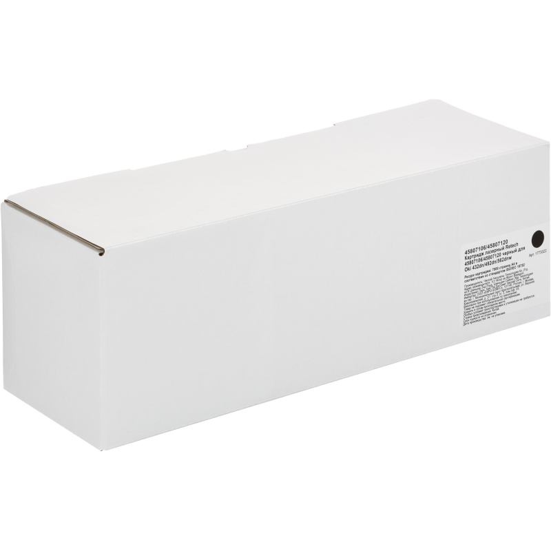 Картридж лазерный Retech 45807106/45807120 чер. для Oki 432dn/492dn/562dnw - фото 4