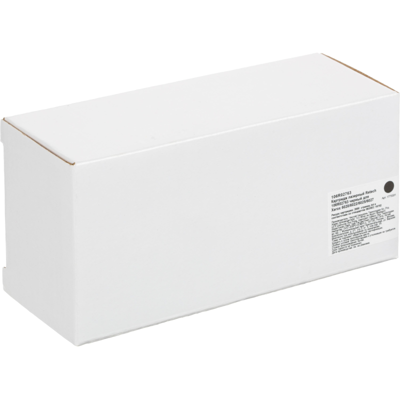Картридж лазерный Retech 106R02763 чер. для Xerox 6020/6022/6025/6027 - фото 4