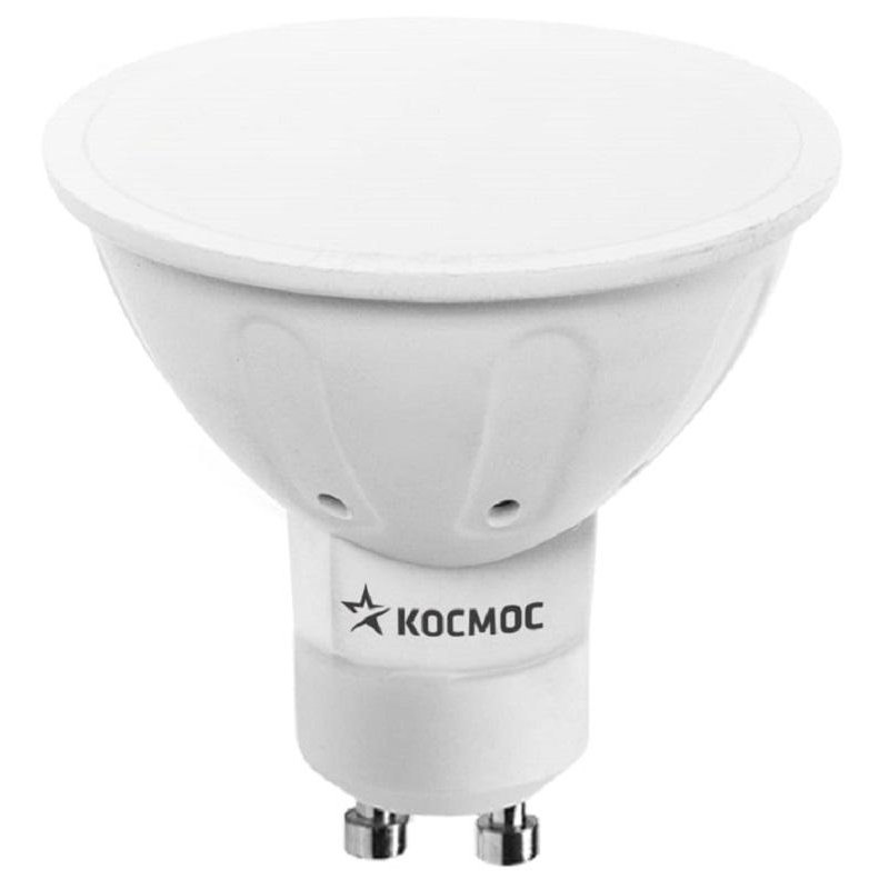 Лампа светодиодная КОСМОС ЭКОНОМИК GU10 6500K 10 шт/уп (LED6.5wGU10C65_10) - фото 3
