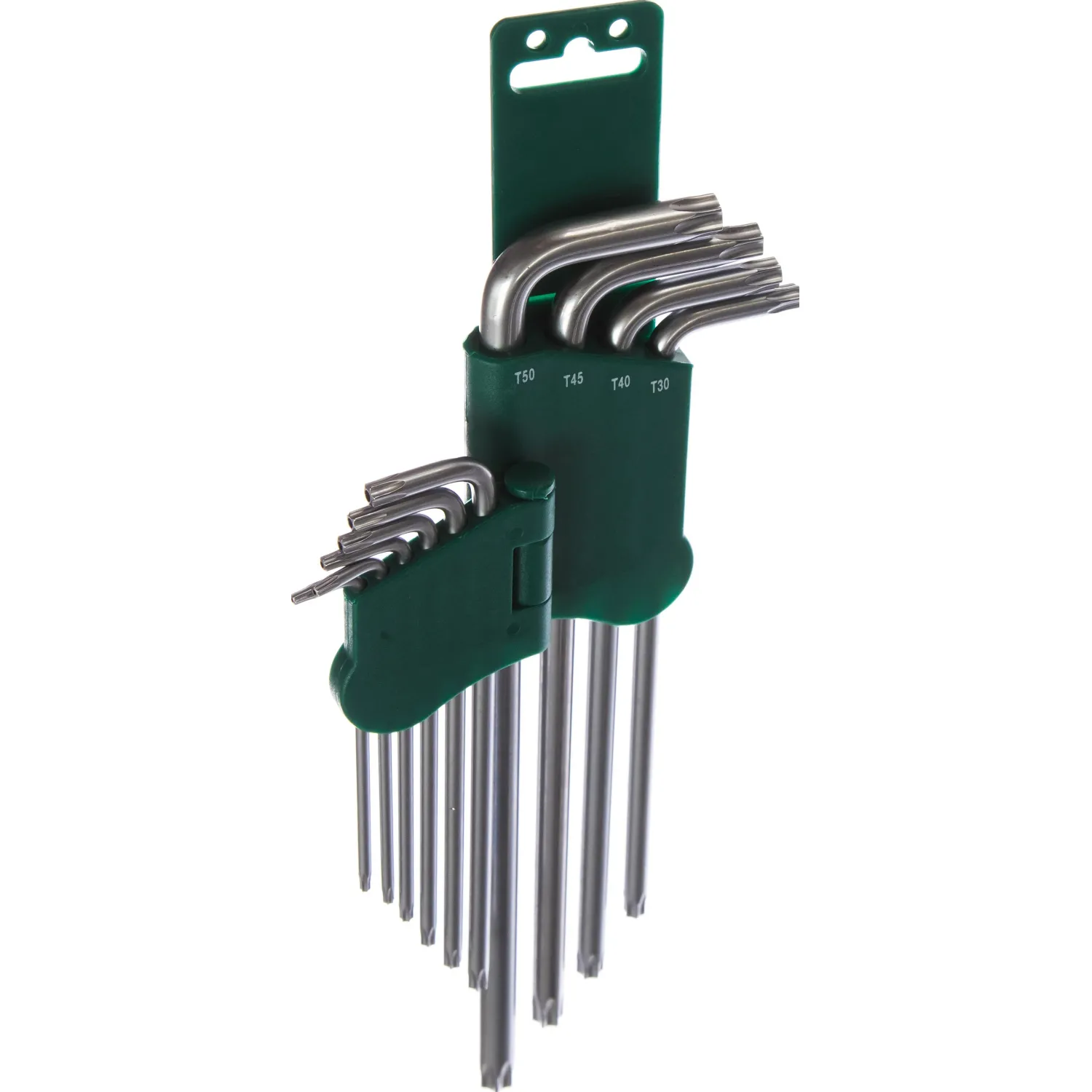 Набор ключей торцевых TORX удлиненных Т9-50, 10 предм. H08S110S - фото 2