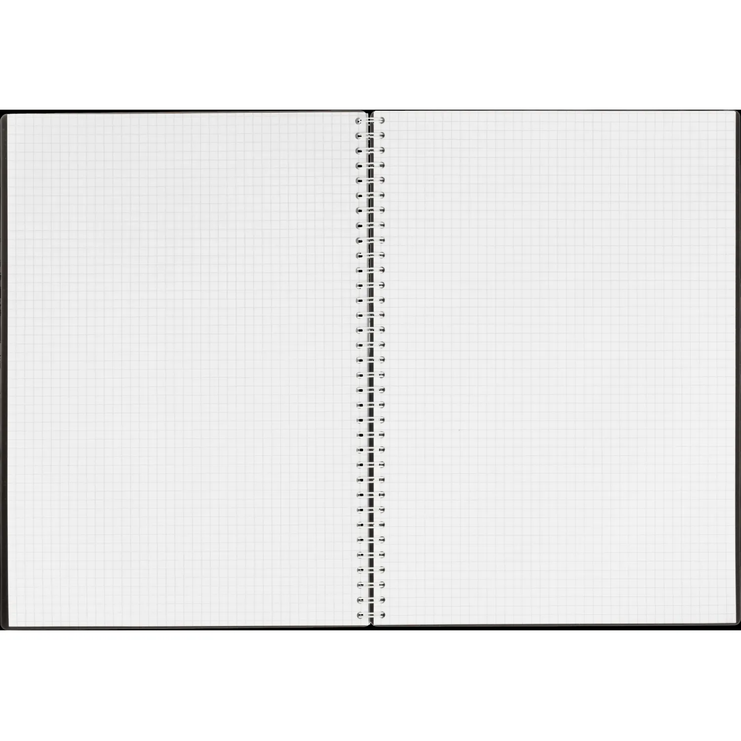 Бизнес-тетрадь А4 120л Attache гребень клетка пластик черн с тиснением - фото 6