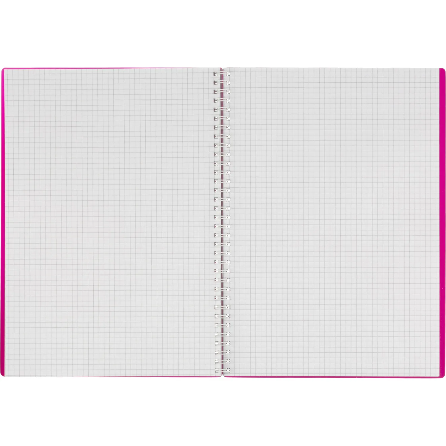 Бизнес-тетрадь А4 120л Attache гребень клетка пластик бордов с тиснен - фото 6