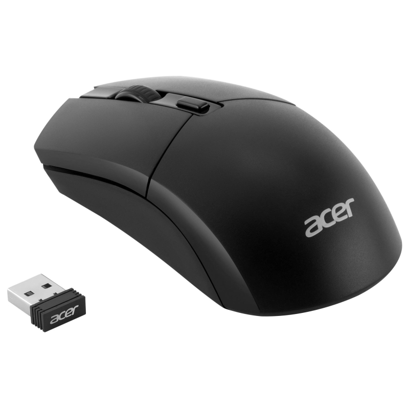 Набор клавиатура+мышь Acer OKR120 клав:black мышь:black USB//(ZL.KBDEE.007) - фото 9