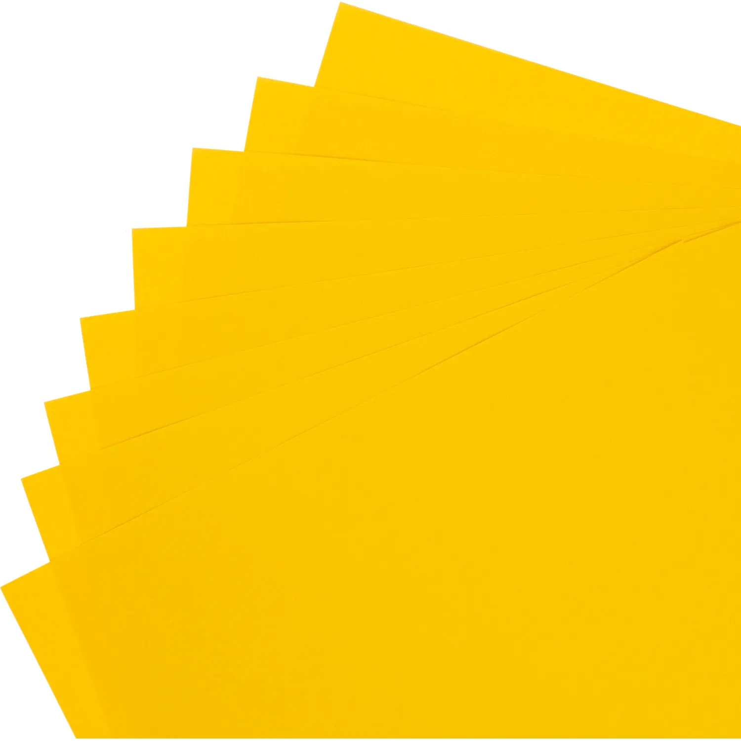 Бумага цветная Attache (желтый интенсив), 80г, А4, 100  л - фото 3