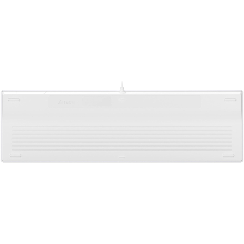 Клавиатура A4Tech Fstyler FX50 белый USB slim Multimedia (FX50 WHITE) - фото 4