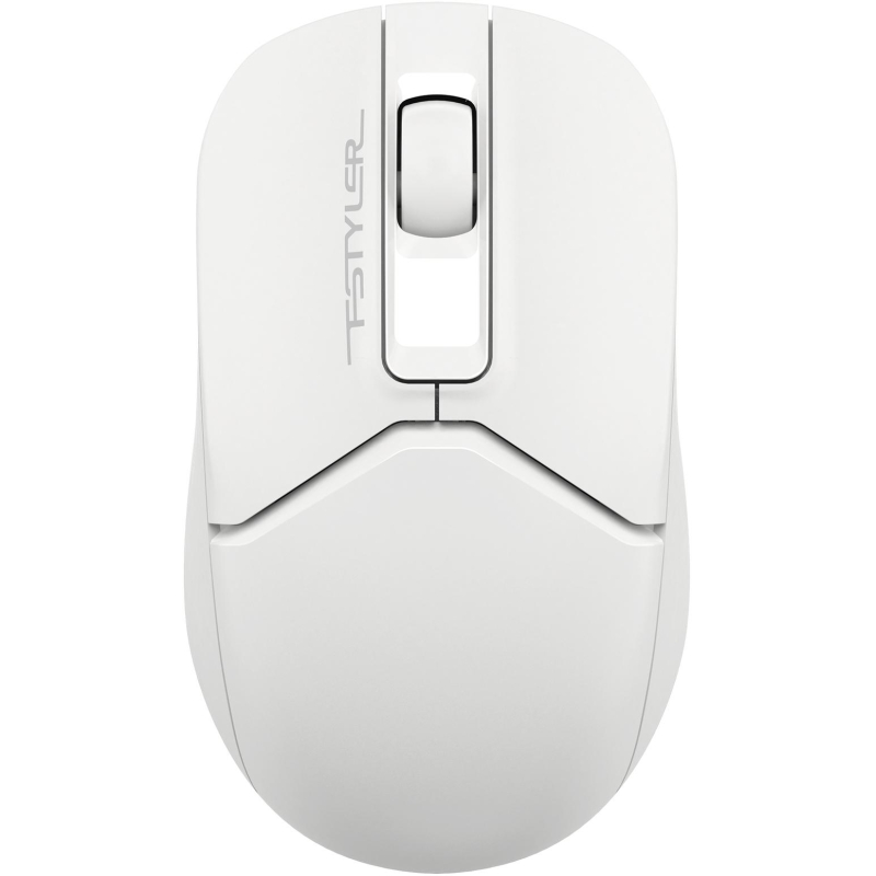 Мышь компьютерная A4Tech Fstyler (FG12 WHITE) оптическая/1200dpi/3but - фото 1