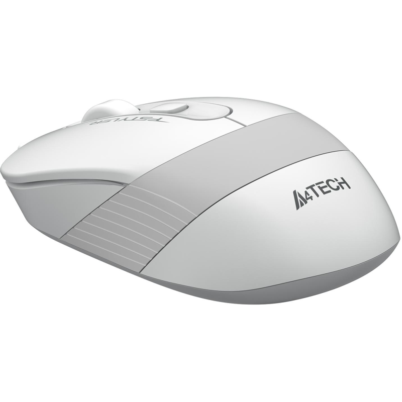 Мышь компьютерная A4Tech Fstyler (FM10 WHITE)белый/серый оптич 1600dpi/4but - фото 3