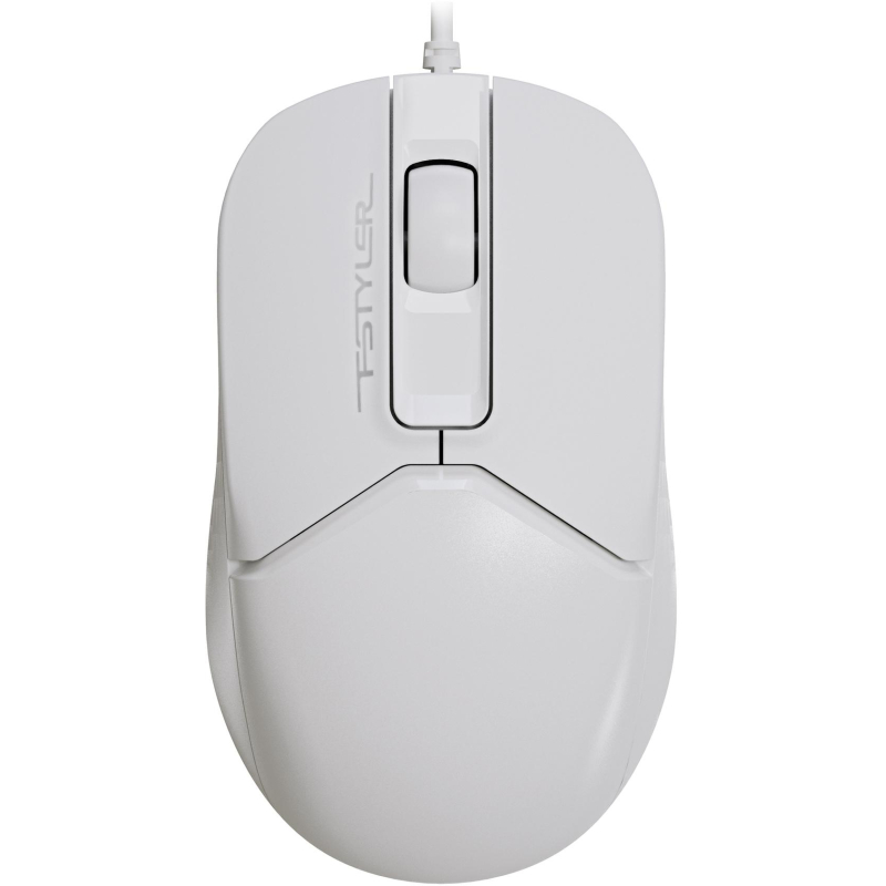 Мышь компьютерная A4Tech Fstyler (FM12  WHITE) оптическая 1200dpi/3but - фото 1