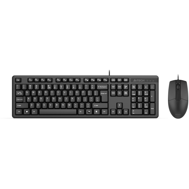 Набор клавиатура+Мышь A4Tech KK-3330 клав:черный Мышь: черный USB - фото 1