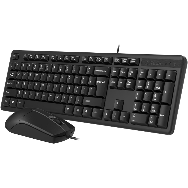 Набор клавиатура+Мышь A4Tech KK-3330 клав:черный Мышь: черный USB - фото 3