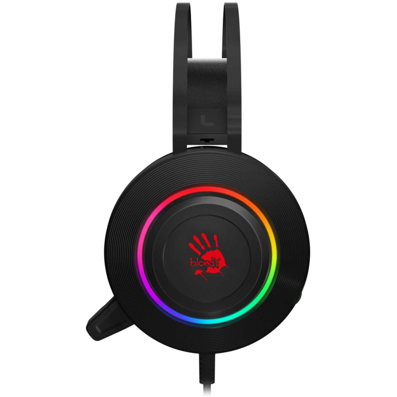 Гарнитура A4Tech Bloody G521 черный 2.3м/USB (G521 (BLACK)) - фото 2
