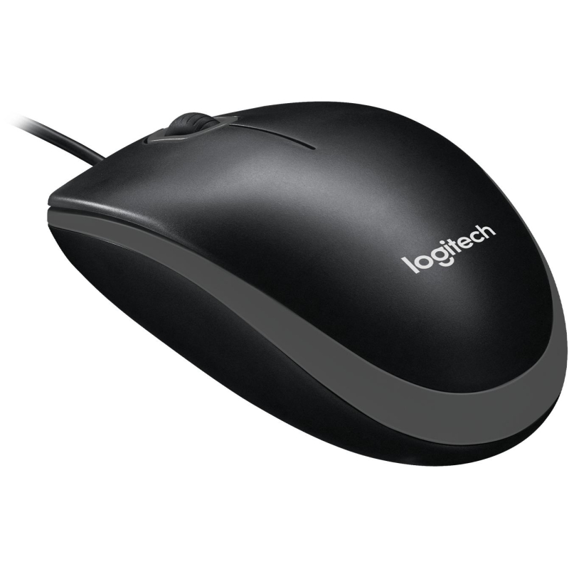 Мышь компьютерная Logitech USB OPTICAL B100 910-006605 - фото 3