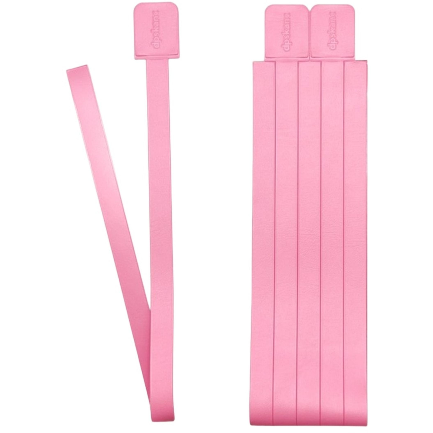 Закладки самоклеящиеся для книг, прямые,наб.6 шт,350мкм,светло-роз,2921-121 - фото 3