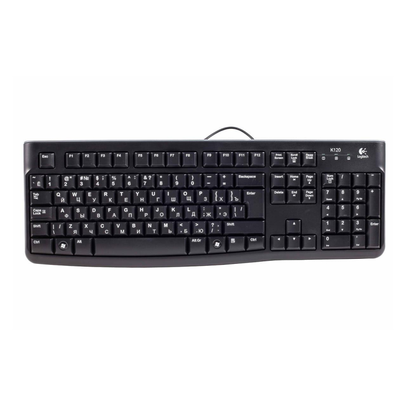 Набор клавиатура+мышь Logitech Classic Desktop MK120 920-002562./920-002561 - фото 4