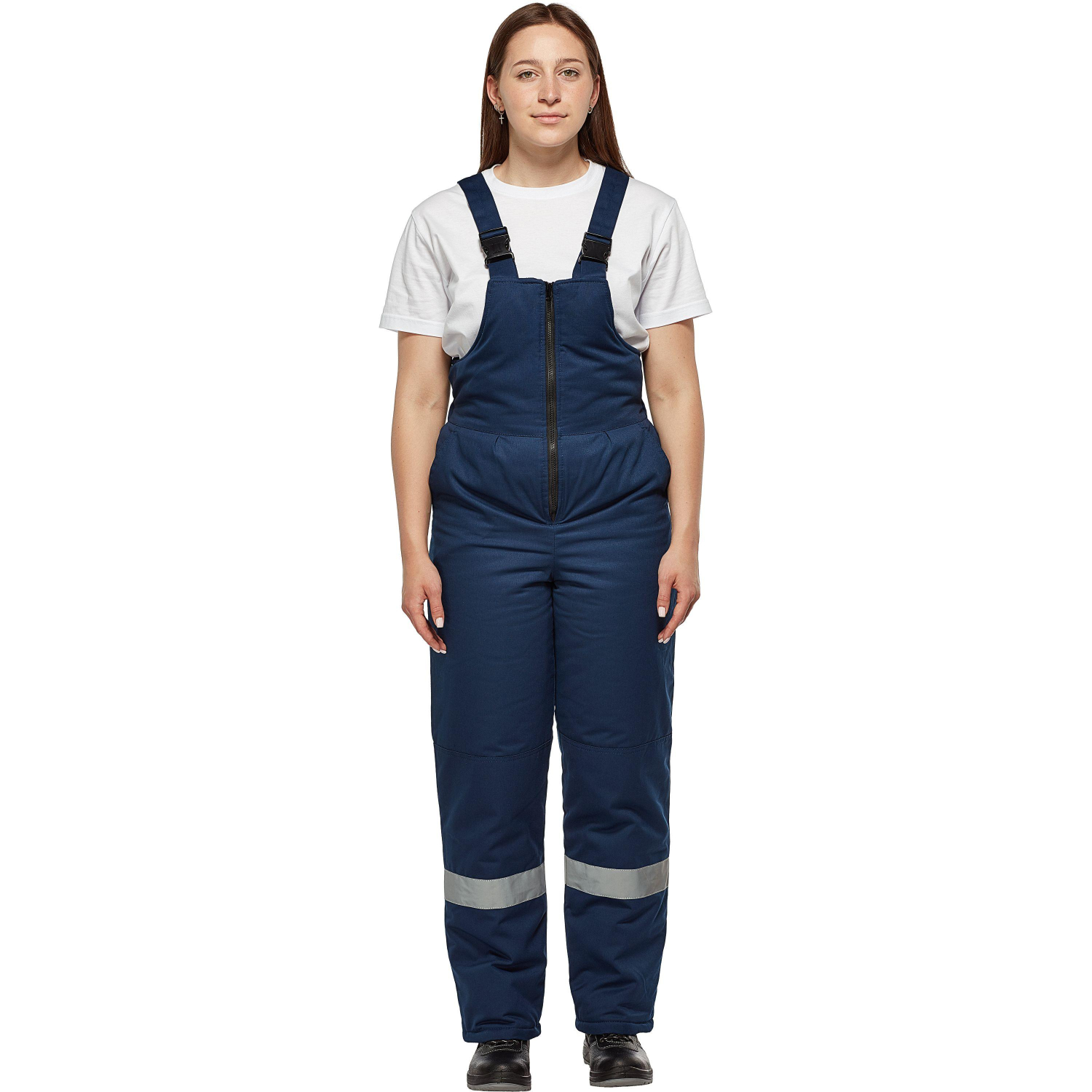 Костюм рабочий зимний жен з43-КПК син/вас (р.44-46) 158-164 (серия З) - фото 6