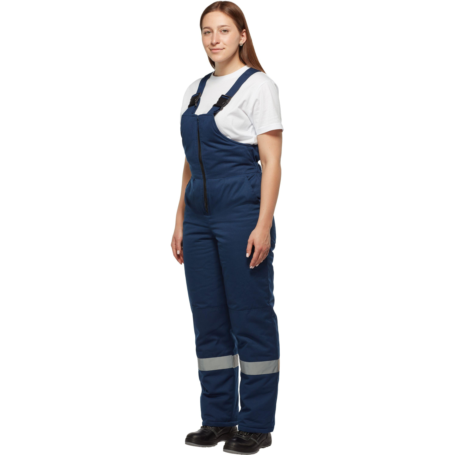 Костюм рабочий зимний жен з43-КПК син/вас (р.44-46) 158-164 (серия З) - фото 9