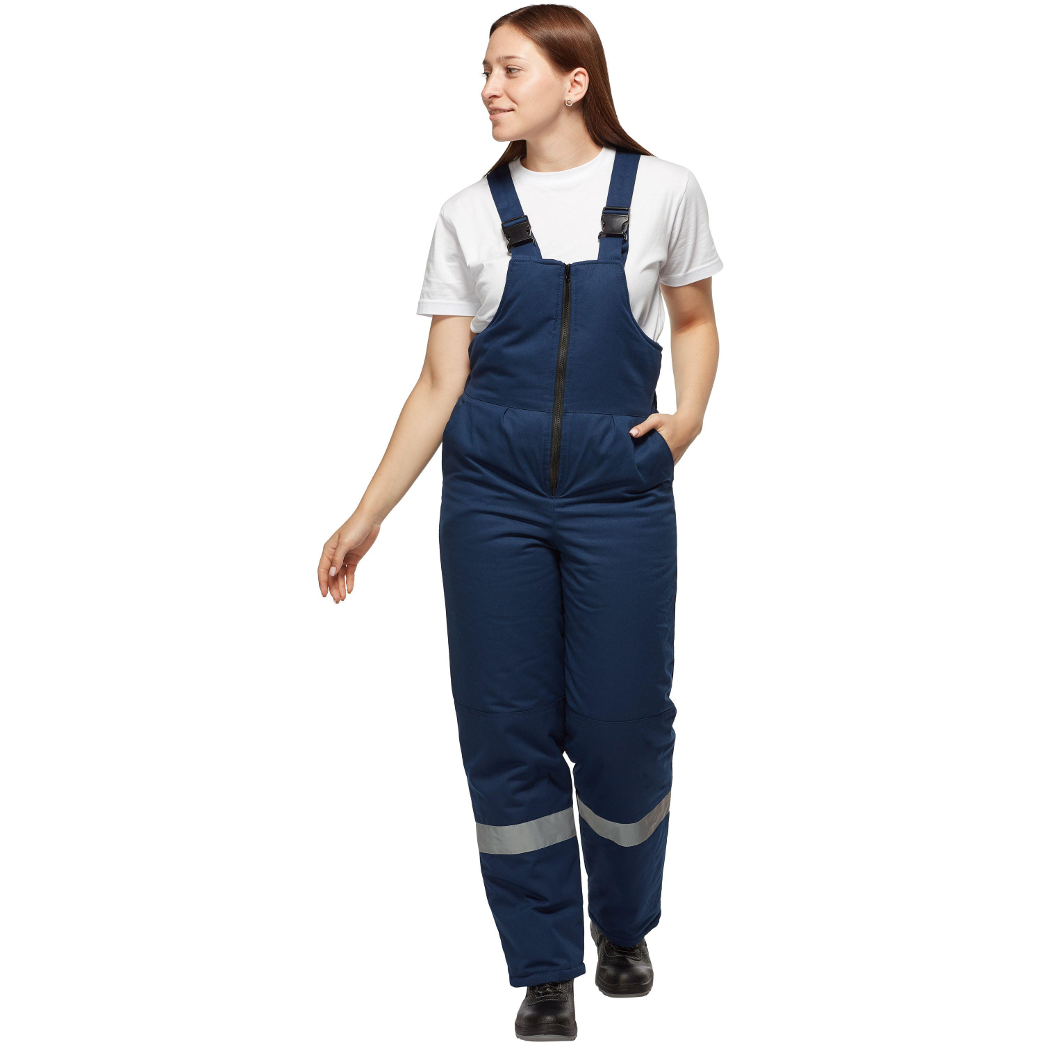 Костюм рабочий зимний жен з43-КПК син/вас (р.44-46) 158-164 (серия З) - фото 12