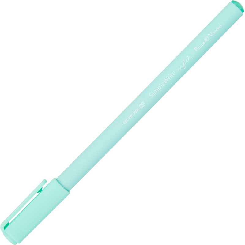 Ручка гелевая неавтомат. SimpleWrite ZEFIR 0,5мм черная,в асс 20-0294 - фото 6