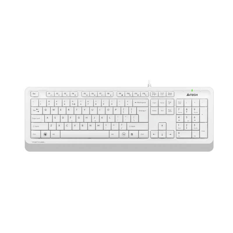 Набор клавиатура+мышь A4Tech Fstyler F1010 клав:бел/сер мышь:бел/сер USB - фото 5