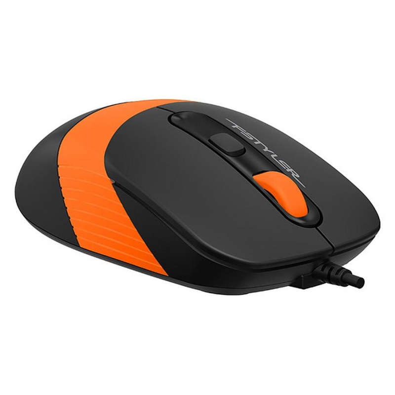 Набор клавиатура+мышь A4Tech Fstyler F1010 кл:черн/оранж м:черн/оранж USB - фото 4