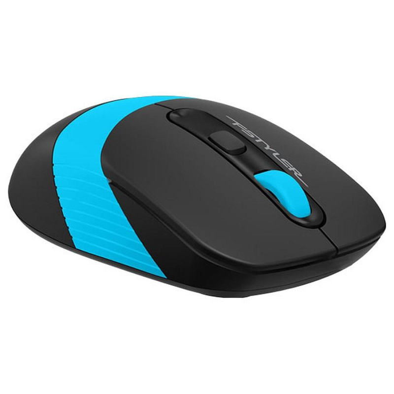 Набор клавиатура+мышь A4Tech Fstyler FG1010 кл:черн/син м:черн/син USB WLS - фото 4