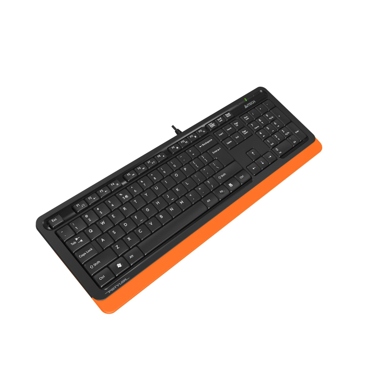 Клавиатура A4Tech Fstyler FK10 черный/оранжевый USB - фото 4