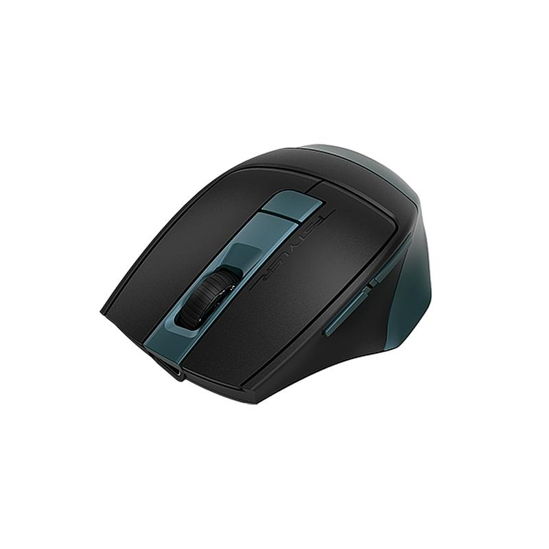 Мышь компьютерная A4Tech Fstyler FB35C зел/черн оптич(2400dpi) WLS(6but) - фото 1
