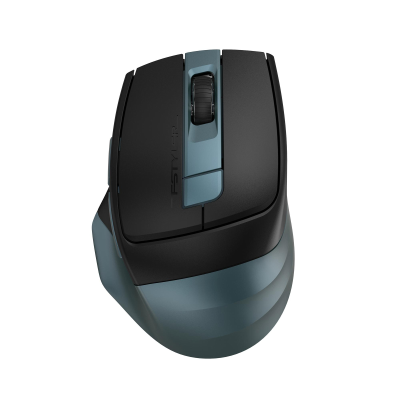 Мышь компьютерная A4Tech Fstyler FB35C зел/черн оптич(2400dpi) WLS(6but) - фото 2