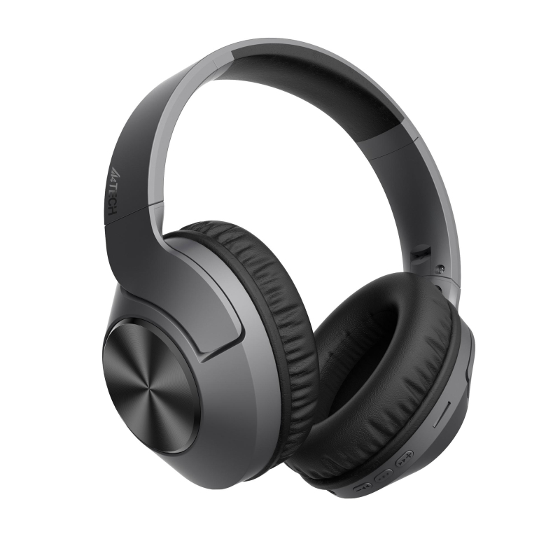 Гарнитура A4Tech 2Drumtek BH300 черный WLS BT (BH300 ASH GREY) - фото 1