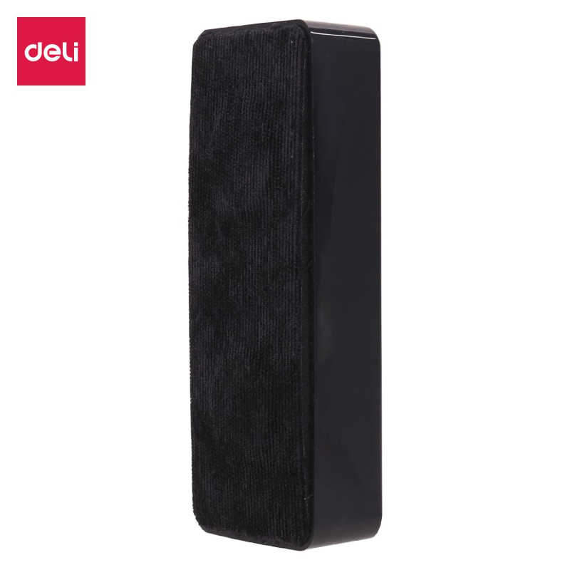 Губка-стиратель для досок Deli Universal E7834 12х4.5х2.5см черный - фото 3