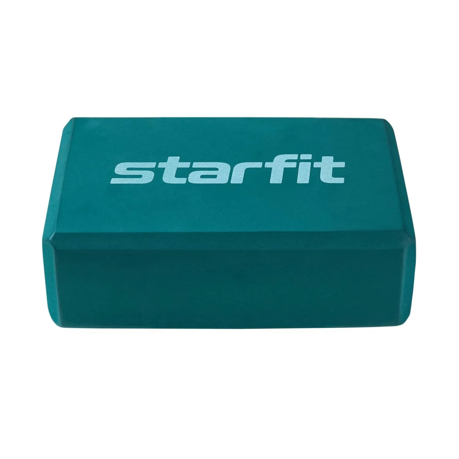 Блок для йоги STARFIT YB-200EVA,8см,22,5х15см,изумр,ЦБ-00001691/ЦБ-00003535 - фото 2